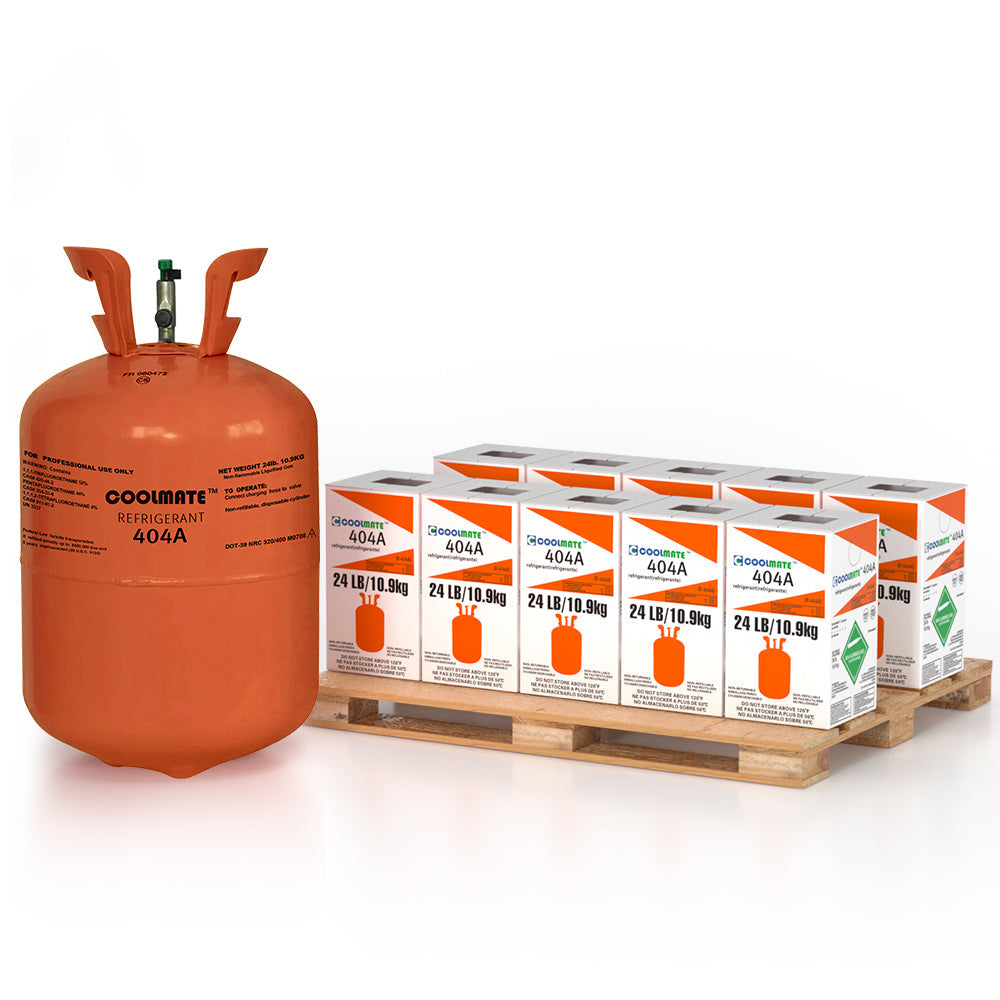Quarter Pallet R-404A (10 Cylinders |CoolmateGas Refrigerant